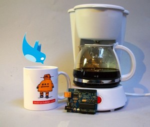 Twitter-enabled Arduino coffee pot